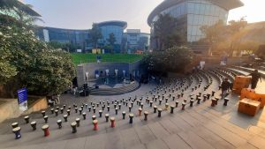 Drum Circles for BIG Corporate Team Activity in India Mumbai, Delhi, Hyderabad, Bangalore, Pune, Chennai, Kolkata, Jaipur, Goa by Anand Munshi