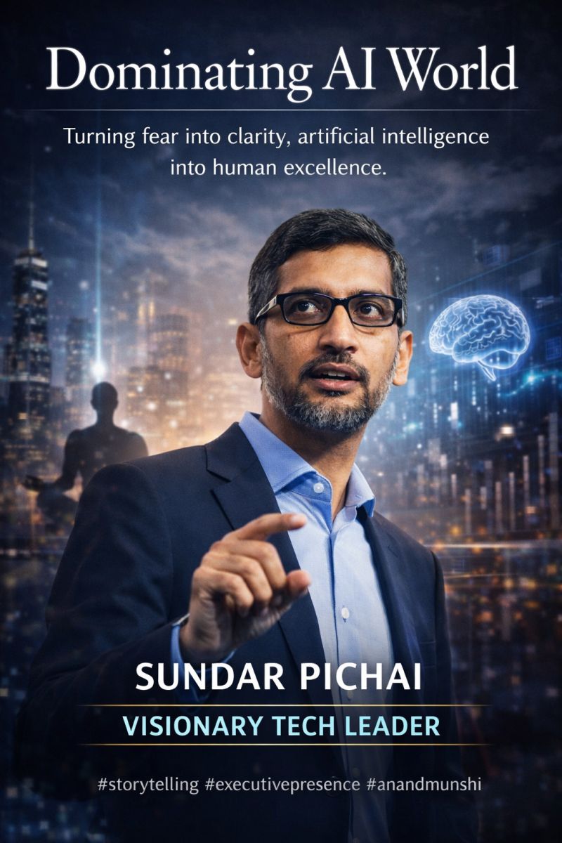 Leading the World Dominated by AI by Executive Presence and Storytelling Coach Anand Munshi