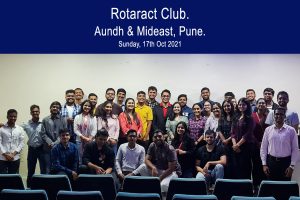 Session for Rotaract Club Pune by Motivational Speaker Anand Munshi