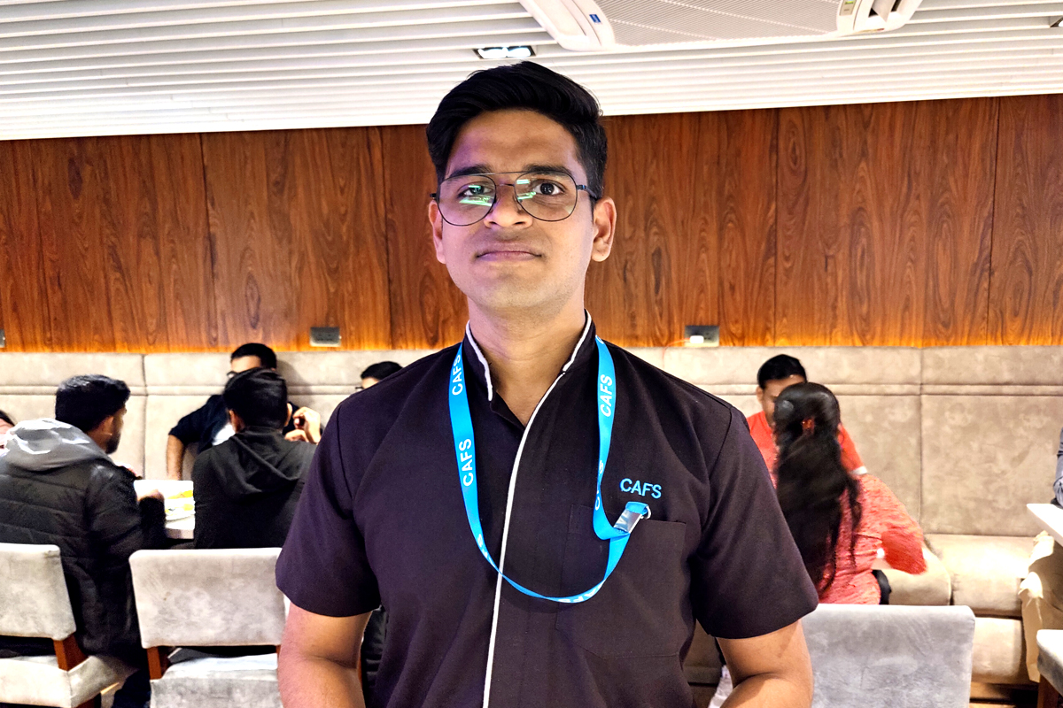 Rushikesh Kalange of CAFS Real Life Heroes by Anand Munshi