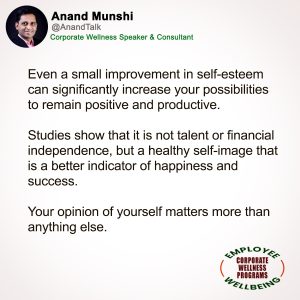 Power of Self Image Employee Wellbeing and Motivational Speaker Anand Munshi
